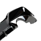 ZAERO Design BMW 1 Series & M135i F20 F21 Pre-LCI EVO-1 Gloss Black Rear Diffuser (2011-2015) ZA-F2X-PRE-LCI-DF