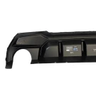 Verus Engineering BMW M135i & 1 Series Dual Exit (128ti, 120d, 120i) F40 EVO-1 Gloss Black Rear Diffuser (2019-2024) ZA-F4X-PRE-LCI-DE-DF