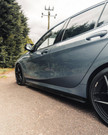 ZAERO Design BMW 1 Series & M135i F40 EVO-1 Gloss Black Side Skirts (2019-2024) ZA-F4X-PRE-LCI-SW