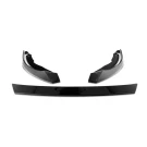 ZAERO Design VW Golf GTI Clubsport Mk8 EVO-1 Gloss Black Front Splitter (2020-2024) ZA-GOLF-8-CS-FS
