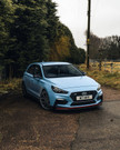 ZAERO Design Hyundai i30 N Pre-Facelift EVO-1 Gloss Black Front Splitter (2018-2020) ZA-I30N-PREFL-FS