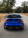 ZAERO Design EVO-S Gloss Black Rear Diffuser ZA-G8X-DF