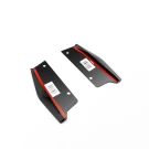 ZAERO Design EVO-S Gloss Black Diffuser Extensions ZA-G80-DFE