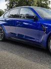 ZAERO Design EVO-S Gloss Black Side Skirts ZA-G80-SS