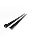 ZAERO Design Hyundai i30 N EVO-1 Gloss Black Side Skirts (2018+) ZA-I30N-PREFL-SW