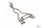 DCE Parts - BMW G87 M2 Equal Length & X-Pipe Midpipe Hybrid Titanium Catback Valved Exhaust