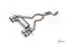 DCE Parts - BMW G87 M2 Equal Length & X-Pipe Midpipe Hybrid Titanium Catback Valved Exhaust
