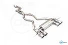 DCE Parts - BMW G87 M2 Equal Length & X-Pipe Midpipe Hybrid Titanium Catback Valved Exhaust
