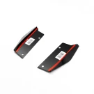 ZAERO Design EVO-S Gloss Black Diffuser Extensions ZA-G82-DFE