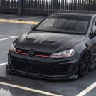 ZAERO Design VW Golf GTI Mk7 Gloss Black Body Kit (2013-2017) ZA-GMK7P-GTI-BK