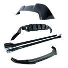 ZAERO Design VW Golf GTI Mk7 Gloss Black Body Kit (2013-2017) ZA-GMK7P-GTI-BK