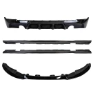 ZAERO Design BMW M235i & M240i F22 F23 EVO-1 Gloss Black Body Kit (2014-2019) ZD-BF22BK
