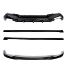 ZAERO Design BMW 1 Series 128ti,120d,120i,M135i F40 EVO-1 Gloss Black Body Kit (2019-2024) ZD-BF40BKGBDE