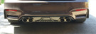 NWCarbon Haus F8X Carbon Fiber AK Style Diffuser NWCF-727