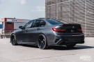 DCE Parts - Gloss Black Rear 4 Piece DCE Parts Diffuser - Quad Tips Style - Pre-LCI (2019+, G20 G21)