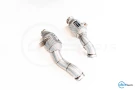 DCE Parts Mercedes-Benz GLC43 AMG 3.0T High-Flow Catted Downpipe with Heat Shield