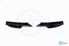 DCE Parts - Splitter Flaps for M-Sport Front Bumper BMW E90 E91 PRE-LCI - Gloss Black DCEE90E91PRELCISPL