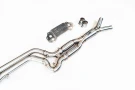 DCE Parts BMW S58 G80 M3 G81 M3 G82 M4 G83 M4 High Flow Equal Length - BIG Single Hybrid Chonky Megaphone Midpipe