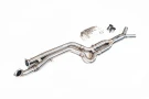DCE Parts BMW S58 G80 M3 G81 M3 G82 M4 G83 M4 High Flow Equal Length - BIG Single Hybrid Chonky Megaphone Midpipe