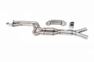 DCE Parts BMW S58 G80 M3 G81 M3 G82 M4 G83 M4 High Flow Equal Length - BIG Single Hybrid Chonky Megaphone Midpipe