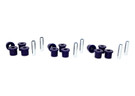 SuperPro 2015+ Ford F-150 Rear Leaf Spring & Shackle Bushing Kit - sprKIT303RK