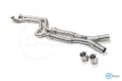 DCE Parts BMW S58 G87 M2 High Flow Equal Length X-Pipe Hybrid Midpipe