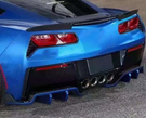 Phoenyx Design Corvette C7 | Carbon Fiber Rear Diffuser