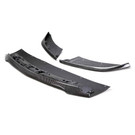 Anderson Composites Carbon Fiber Front Splitter For 2015-2020 Ford Mustang Shelby GT350 (3PC) AC-FL15MU350