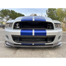 Anderson Composites Carbon Fiber Front Upper Grille For 2013-2014 Ford Shelby GT500, With No Cobra Emblem Placeholder AC-UG1213FDGT