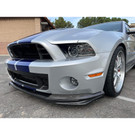 Anderson Composites Carbon Fiber Front Upper Grille For 2013-2014 Ford Shelby GT500, With No Cobra Emblem Placeholder AC-UG1213FDGT
