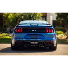 Anderson Composites Type-AR Carbon Fiber Quad Tip Rear Valance For 2018-2023 Ford Mustang AC-RL18FDMU-AR