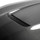Anderson Composites Type-GR (GT350 Style) Double Sided Carbon Fiber Hood For 2018-2023 Ford Mustang AC-HD18FDMU-GR-DS