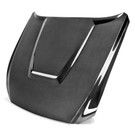 Anderson Composites Type-GR (GT350 Style) Double Sided Carbon Fiber Hood For 2015-2017 Ford Mustang AC-HD15FDMU-GR-DS