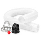 Nuke Performance Fuel Filler Hose Kit, Translucent