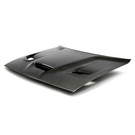 Anderson Composites Type-OE Carbon Fiber Hood For 2015-2019 Dodge Challenger Hellcat  AC-HD15DGCHHC-OE
