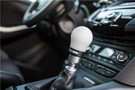 COBB Ford 13-14 Focus ST/14-15 Fiesta ST White Shift Knob - Black Base COBB291350-W-BK