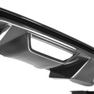 Anderson Composites Type-OE Carbon Fiber Quad Tip Rear Valance For 2018-2023 Ford Mustang AC-RL18FDMU-AO