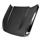 Anderson Composites Type-OE Double Sided Carbon Fiber Hood For 2015-2017 Ford Mustang Eco Boost/V6 AC-HD15FDMUEB-OE-DS