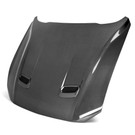Anderson Composites Type-OE Double Sided Carbon Fiber Hood For 2018-2023 Ford Mustang AC-HD18FDMU-OE-DS