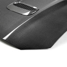 Anderson Composites Type-OE Double Sided Carbon Fiber Hood For 2018-2023 Ford Mustang AC-HD18FDMU-OE-DS