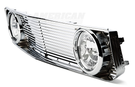 Chrome GT Style Grille w/ Angel Eye Fog Lights (05-09 V6) Chrome GT Style Grille w/ Angel Eye Fog Lights (05-09 V6)