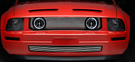 Black GT Style Grille w/ Angel Eye Fog Lights (05-09 V6) Black GT Style Grille w/ Angel Eye Fog Lights (05-09 V6)
