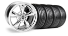 Bullitt Chrome Wheel & Tire - 20x8.5 (05-14 V6; 05-10 GT)