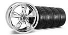 Bullitt Chrome Wheel & Tire - 20x8.5 (05-14 V6; 05-10 GT)