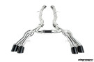 Eisenmann F97 X3M / F98 X4M Performance Exhaust | Race + 4*100mm Black Slant Cut Tips B3344.21024 Eisenmann F97 X3M / F98 X4M Performance Exhaust | Race + 4*100mm Black Slant Cut Tips B3344.21024