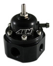 AEM Universal Adjustable Fuel Pressure Regulator (AEM-25302BK)