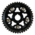 AEM Tru-Time Adjustable Cam Gear Black 5-Bolt Honda H22A1 & H22A4 (AEM-23-801BK)
