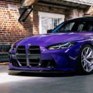 MHC+ BMW M3/M4 SP1 Front Splitter In Pre Preg Carbon Fibre (G80/G81/G82/G83) - MHCP-G80G82-SP1