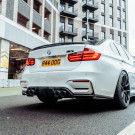 MHC+ BMW M3/M4 AGGRESSIVE 3 PIECE REAR DIFFUSER GLOSS PRE PREG CARBON FIBRE (F80/F82/F83)  MHCP-F80F82-CF-RD002 MHC+ BMW M3/M4 AGGRESSIVE 3 PIECE REAR DIFFUSER GLOSS PRE PREG CARBON FIBRE (F80/F82/F83)  MHCP-F80F82-CF-RD002