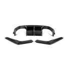 MHC+ BMW M3/M4 AGGRESSIVE 3 PIECE REAR DIFFUSER GLOSS PRE PREG CARBON FIBRE (F80/F82/F83)  MHCP-F80F82-CF-RD002 MHC+ BMW M3/M4 AGGRESSIVE 3 PIECE REAR DIFFUSER GLOSS PRE PREG CARBON FIBRE (F80/F82/F83)  MHCP-F80F82-CF-RD002